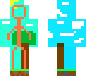 orange stickman