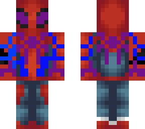 purple energy suit spiderjorma