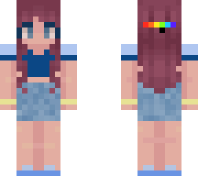sapphire with a pop of color
