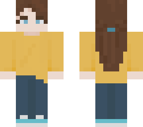 yellow sweater
