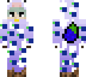 blueberry cow