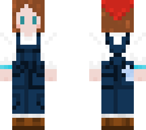 emily in overalls