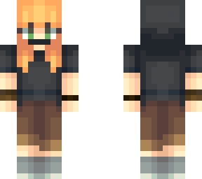 girl with hoodie (mask)
