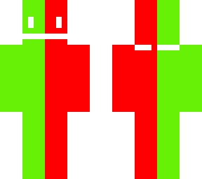 green and red