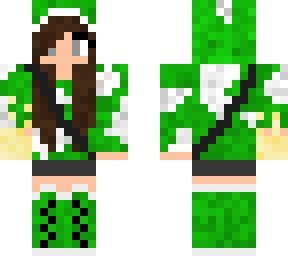 green mooshroom girl - sands of time variant
