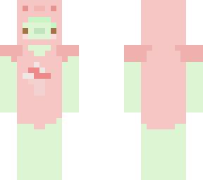 halloween frog in axolotl onsie