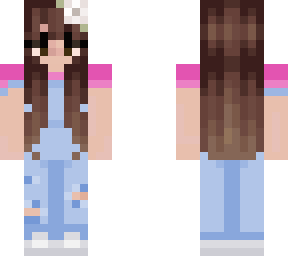 hot pink dungarees