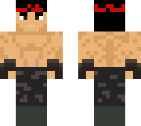 johnshwartznegger07's john rambo (with gloves) [fixed pixel]