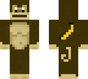 monkey man with banana