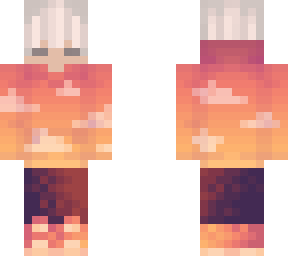 orange clouds (skindesighner123)