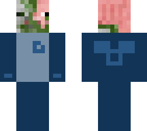 pigman with cool suit for swimming w/ help fom kaiboknexyt