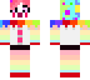 rainbow clown