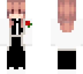 traje blanco/ *****