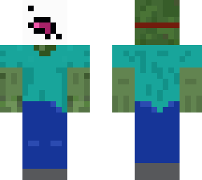 zombie with mask