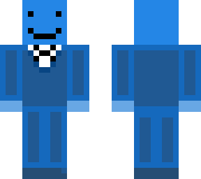 big blue skin