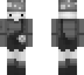 black and white mushroom