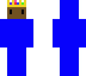 blue man