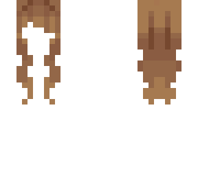 brown long hair base
