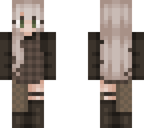 crystq1's skin with green eyes