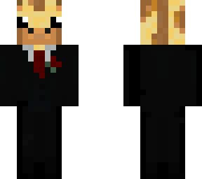 giraffe in suit