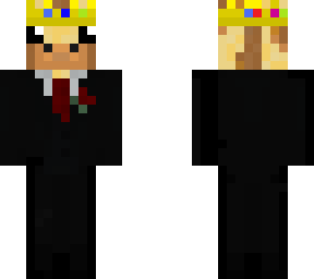 giraffe in suit with techno crown