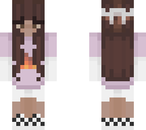girl w/ purple sapnap hoodie