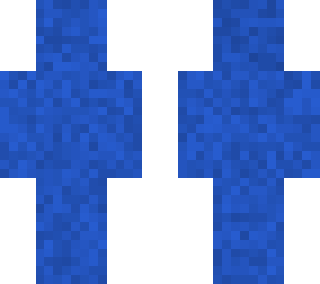 he's blue