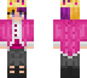 me but blond and purple