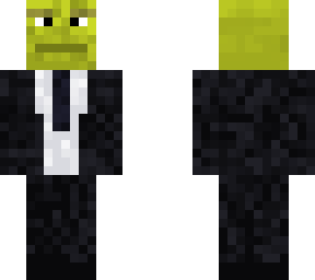 shreck mamado con traje