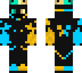 blue and yellow power