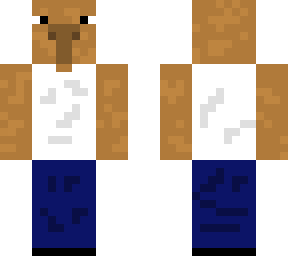 capybara with wife beater and pants