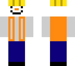 construction snowman