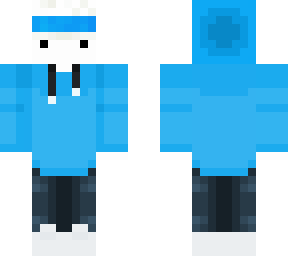 drippy headband light blue jacket guy