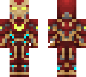 iron man mk 42 yellow edit