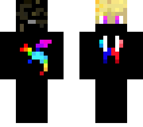 minecraft gamer skin (dragon inspired by xxsahigamerzxx)