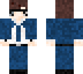 navy blue suit