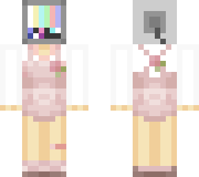 pastel tv head