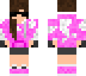 pink mooshroom girl - parkour tag variant