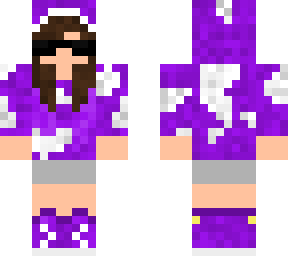 purple mooshroom girl - ace race variant