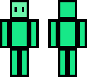 sea green robot
