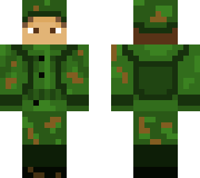 soldado de camuflaje