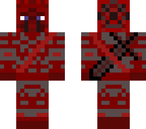 the knight in red