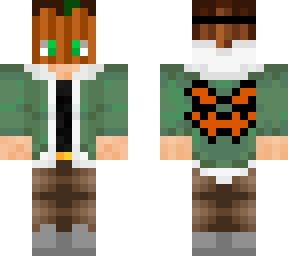 thebiggreendevil halloween with halloween face