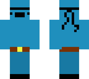 blue noobish warrior