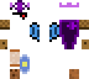 boored ghost: poorple blooe broown