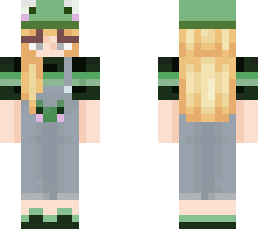 girl, frog thingy