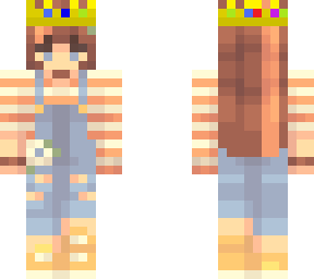 heather's character with techno's crown