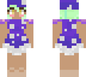 mushroom girl but in purple