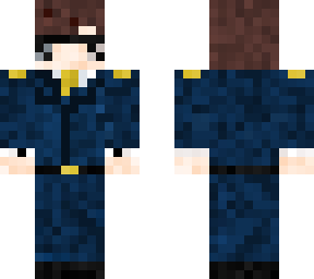 Navy Blue Suit V2 | Minecraft Skin