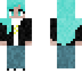 teal gamer girl w headphones
